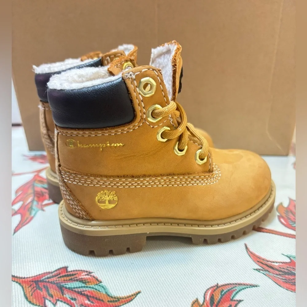 Timberland X Champion toddler boots